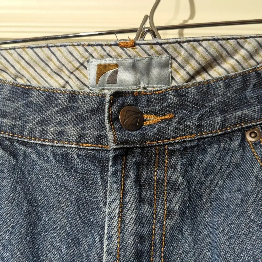 Road 100% Cotton Classic Fit Straight Leg Jean Men's Size 34x32 - Picture 2 of 9